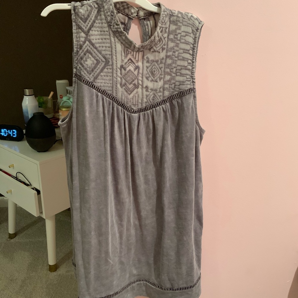 Knox Rose Mesh/ Gray Top